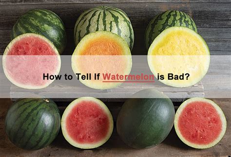 How To Tell If Watermelon Is Bad How Long Does It Last