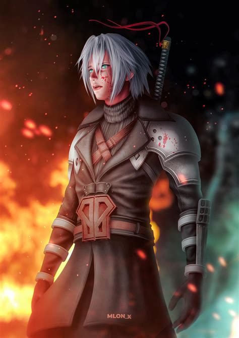 Young Sephiroth Final Fantasy Vii Ever Crisis By Mlon X On Deviantart