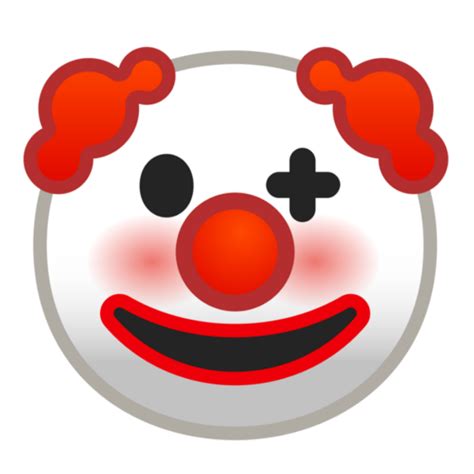 Clown Emojiclown Clownemoji Emoji Sticker By Myojinaki
