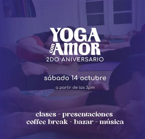 Yoga Con Amor Do Aniversario