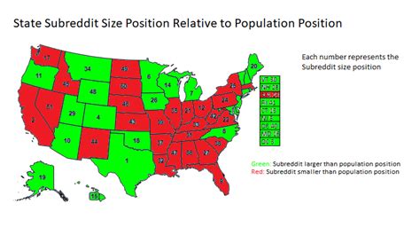 Explore the true size map here. Map : State Subreddit Size Position Relative to Population ...