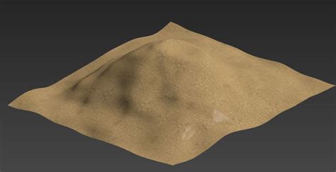 3d Mountain Sand Cgtrader