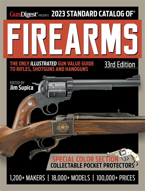 2023 Standard Catalog Of Firearms 33rd Edition The Illustrated