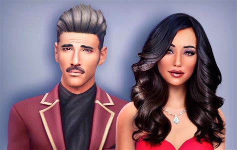 Mortimer And Bella Goth Photorealistic Edit Rthesims