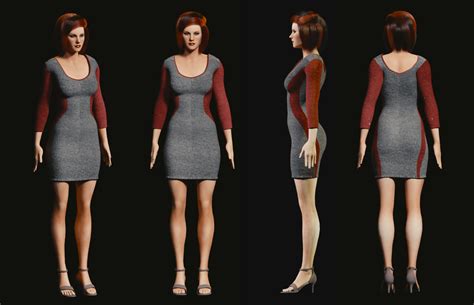 3d Female Body Blender Rig Turbosquid 1198749