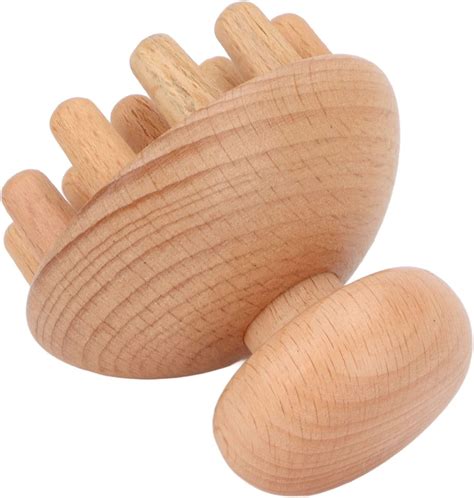 Wood Scalp Massagerwood Head Massager Reduce Stress Head Massage Tool For Headache
