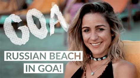 Goa Beach Russian Beach In Goa Arambol Beach Goa Vlog Beach Party In Goa Youtube