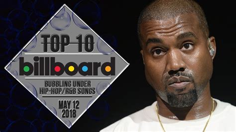 Top 10 • Us Bubbling Under Hip Hop Randb Songs • May 12 2018 Billboard Charts Youtube