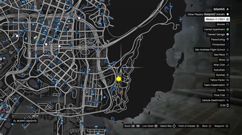 Map Of Where El Burro Heights Is Located Ps4 Driving And Open World Games