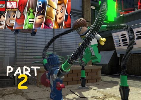 Collect his token in the residential district. LEGO Marvel Super Heroes Walkthrough PART 2 #lego #xbox ...