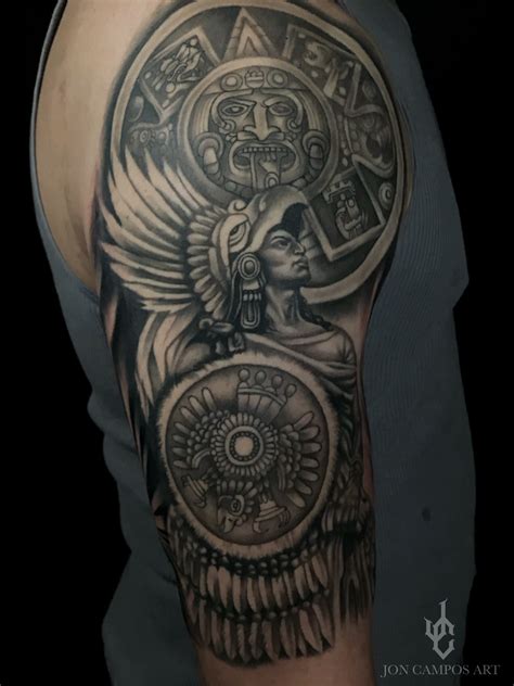 Top 64 Half Sleeve Aztec Tattoos Latest Ineteachers