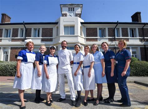 Nhs At 70 Nurses Pose In Uniforms From Seven Decades To Pay Tribute
