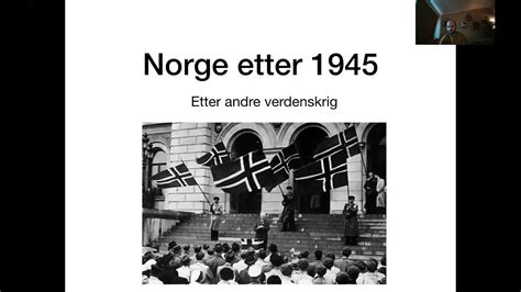 Historie Vg Norge Etter Etter Verdenskrig Youtube