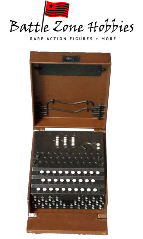 Custom Made 16 Scale Wwii German Enigma Encryptiondecoder Machine