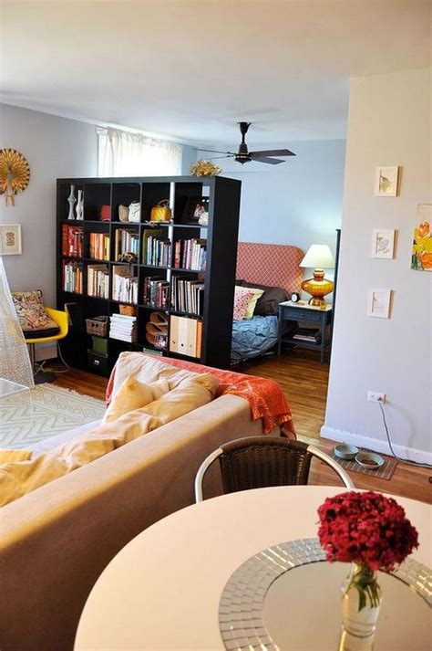 35 Stunning Room Divider Ideas For Small Studio Apartment Homeflish