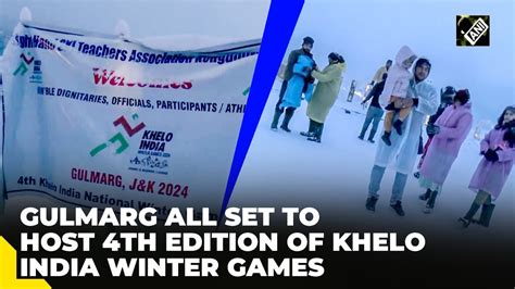 J K Gulmarg Is All Set To Host The Th Edition Of The Khelo India