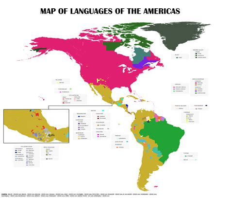 Most Spoken First Language In The Americas By Second Level