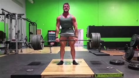 7 Plate Deadlift 675 Lbs 4 Reps Youtube