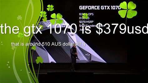 Please provide a valid price range. gtx 1070 Australia price parody - YouTube