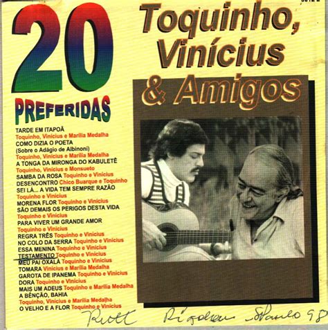 Cd Toquinho Vinicius And Amigos 20 Preferidas R 8900 Em Mercado Livre