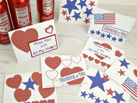 Whether you have questions about your smione™ card or need account support, live agents are always standing by. Cards to Support Our Troops - Free Printable - Organized 31