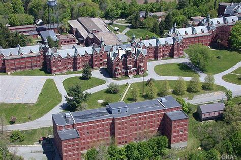Ariel View Of The Danvers State Hospital Now Closed And Refurbished As
