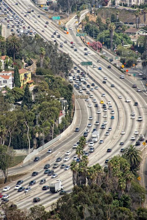 Los Angeles Congested Highway 12218627 Stock Photo At Vecteezy