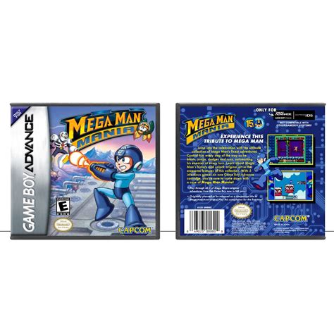 Mega Man Mania Gba Game Boy Advance Game Case Only