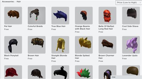 Roblox Hair Id Codes Mqjog L2 Cbbzm Try Different Hairstyles And