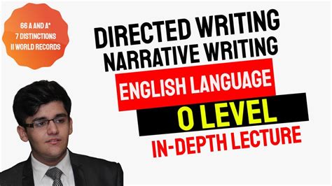 Directed Writing And Narrative Writing Paper 1 English Language O