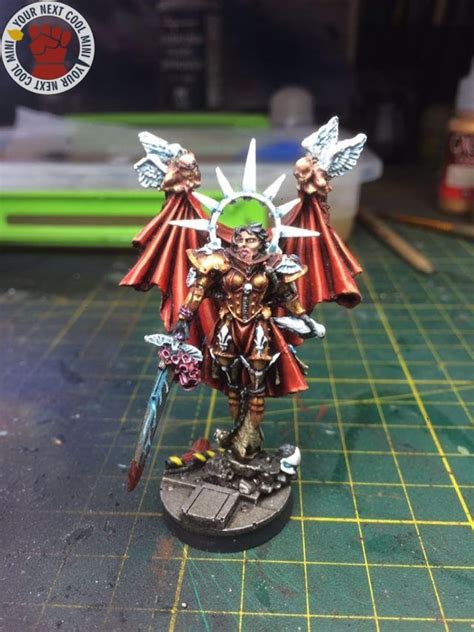 Warhammer 40k Celestine The Living Saint Etsy