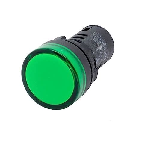Ltd Ad16 22ds Baomain Led Indicator Pilot Light L22 Ac 110v 20ma Green