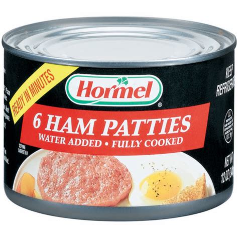 Hormel Canned Ham Patties 12 Oz Foods Co