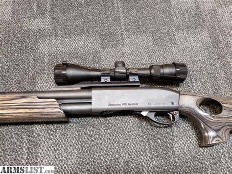 Armslist For Sale Remington 870 Slug Gun 12 Ga