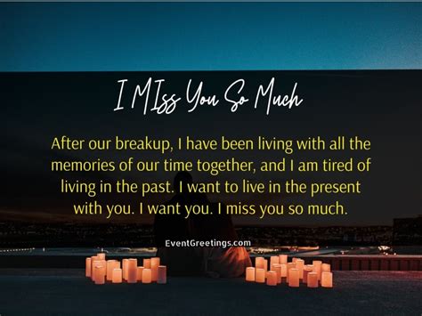 It might make her think that you miss her a lot. Missing You Messages For Ex-Girlfriend