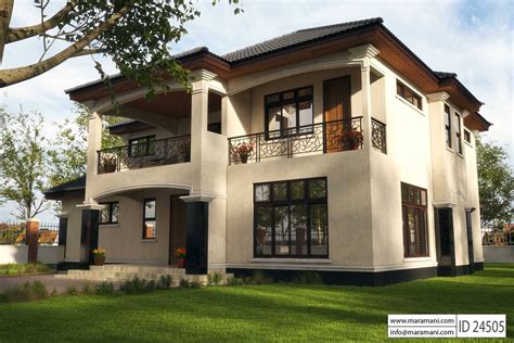 Contemporary House Style Id 24505 House Designs By Maramani
