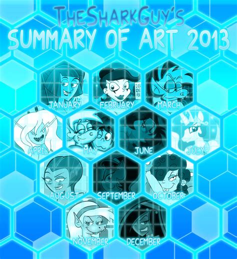 My Summary Of Art 2013 By Sharkzym On Deviantart