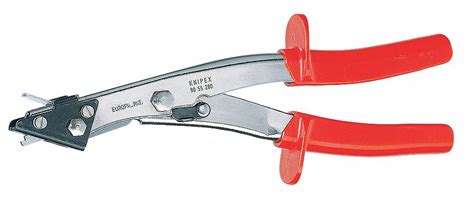 Knipex Sheet Metal Nibbler11 Overall Length 10u12890 55 280 Grainger