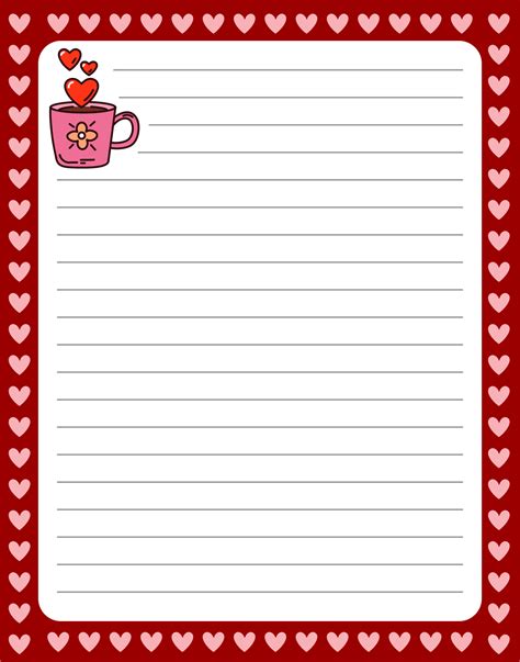 Printable Paper For Letter Writing
