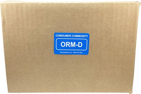 Read on to learn more about m. Printable Hazmat Ammunition Shipping Labels : New ORM-D ...