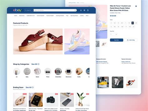 Ebay — Web Redesign Challenge By Leeann Lewis On Dribbble