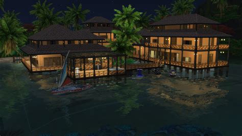 Just Finished My First Island Living House And Im In Love Rthesims