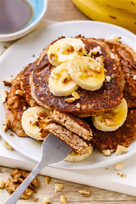 Easy Paleo Banana Bread Pancakes Holy Moly These Are Good Recipe