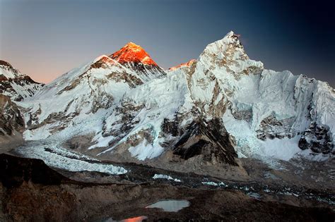 Mount Everest Weg Zum Gipfel Führt über Leichen Geo