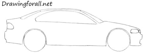 How To Draw A Car For Beginners