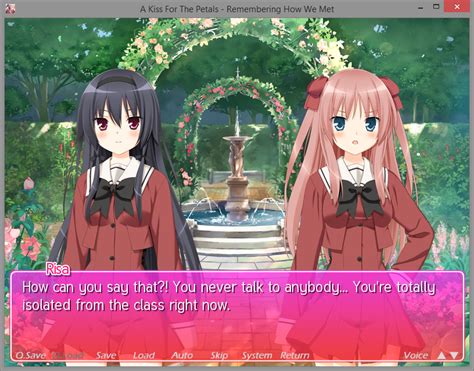The Characters Of A Kiss For The Petals Remembering How We Met MangaGamer Staff Blog