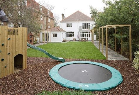 Here's how to set one up plus 11 key elements to consider for your outdoor play space in this post, i'll share my kid friendly backyard ideas, as well as our progress and what we've incorporated so far, such as sand and water play areas. DIY Inground Trampoline - The Owner-Builder Network