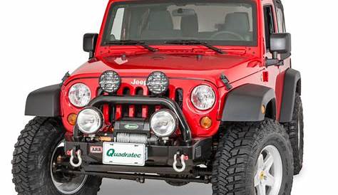 ARB 3450400 Front Stubby Winch Bumper for 07-18 Jeep Wrangler JK