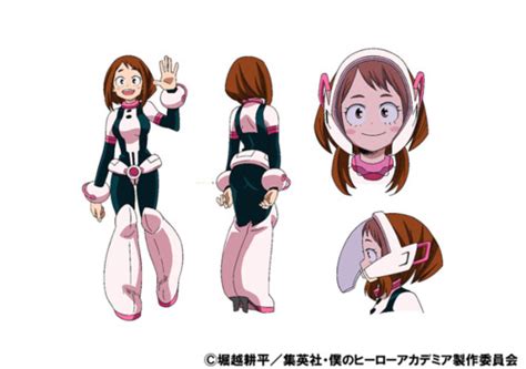 Ochako Uraraka Hero Academia Minecraft Skin