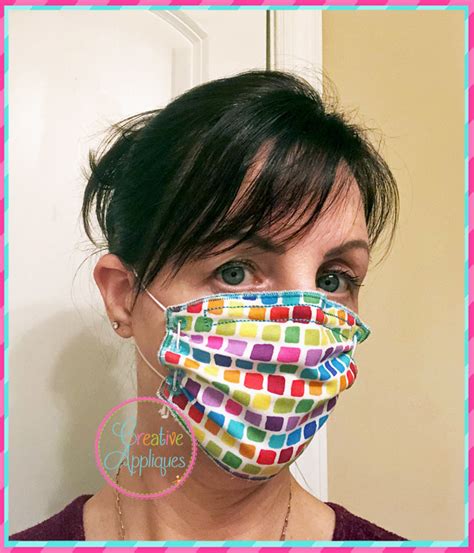 Free In The Hoop Breathing Face Mask Products Swak Embroidery